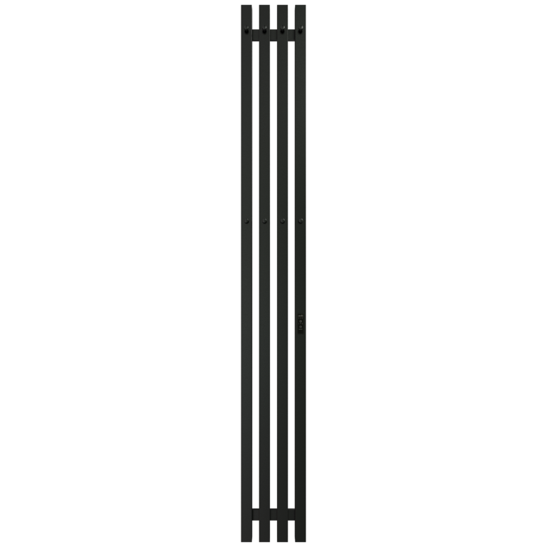 Полотенцесушитель электр. QUARTET GR-125 180x1500 black mat R