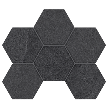 Мозаика LN04/TE04 Hexagon 25x28,5 непол.