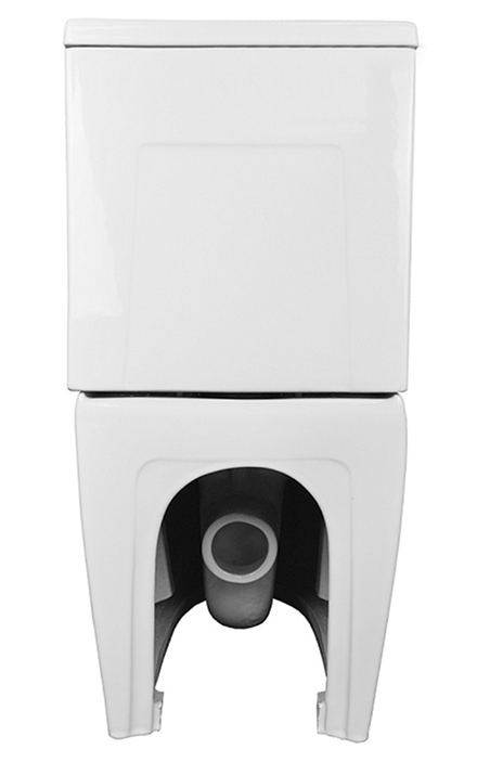 Унитаз напольный AliAS A-8076 б/об 63 см c cиденьем