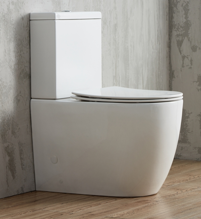 Унитаз напольный AliAS A-8076 б/об 63 см c cиденьем