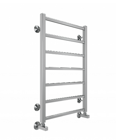 Полотенцесушитель водяной Terminus Контур П7 500x800 хром (нижнее подключение)