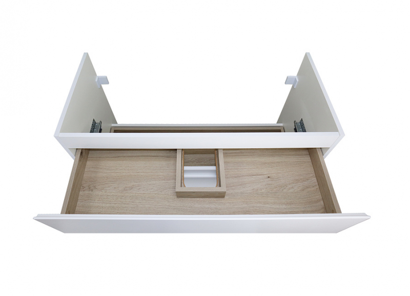 Тумба Мила 100Н (980*640*460) напольная БЕЗ РАКОВИНЫ Monte 100