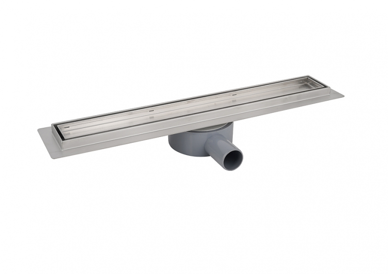 Водоотводящий металлический желоб AZARIO 360° 700 мм D40(50) под плитку