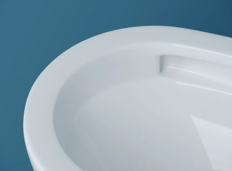 Унитаз подвесной CN4008T Vogue Торнадо безободковый, с ультратонким сиденьем с микролифтом и функцие