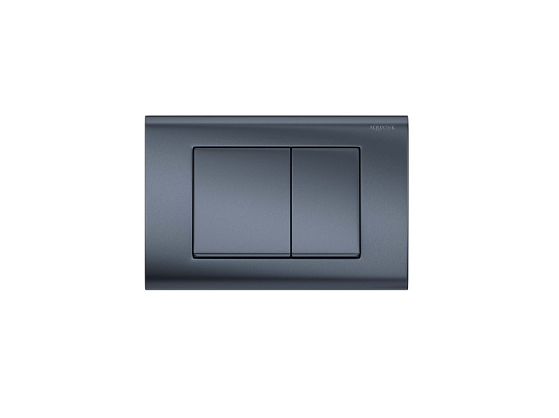 Коавиша смыва Оружейная сталь матовая KDI-0000033 (001С-1) (клавиши квадрат)