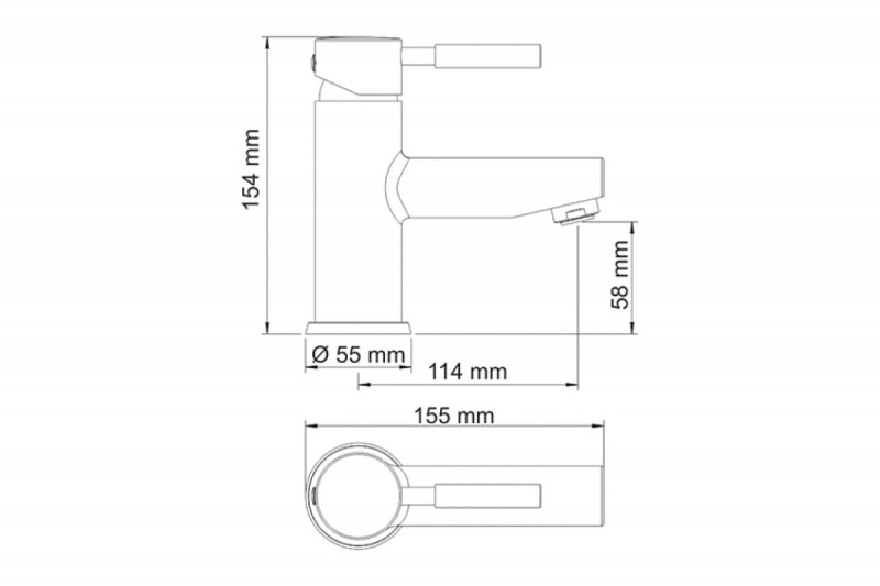 Main 4103 Смеситель для умывальника