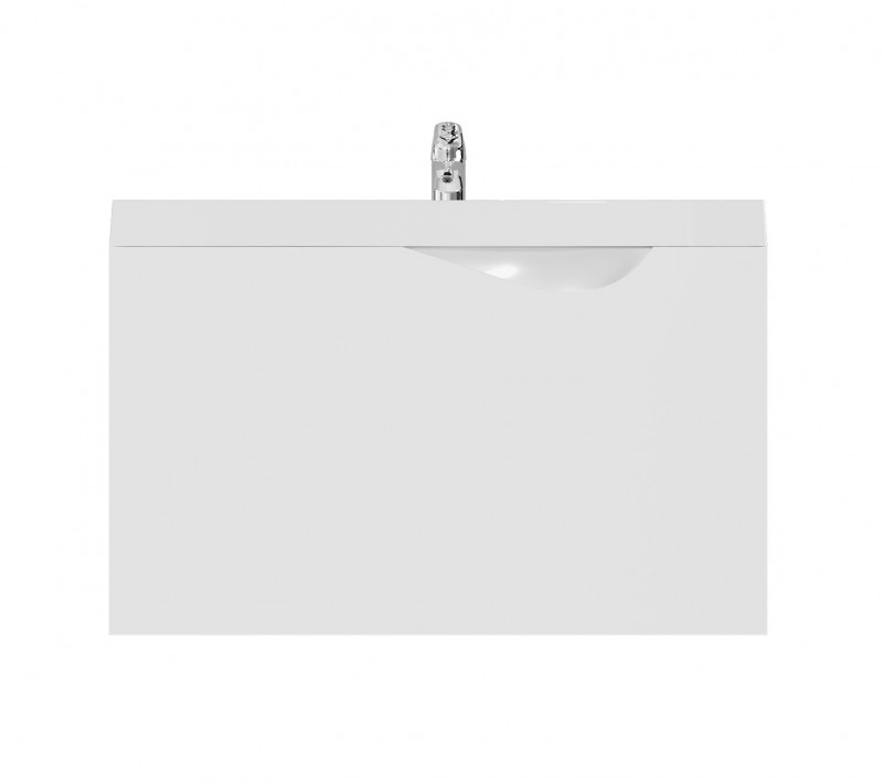 Тумба под раковину 1Marka Этюд 58П подвесная белая