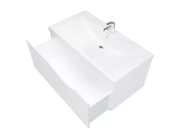 Тумба Этюд 58 П 1 в.я. Белый глянец