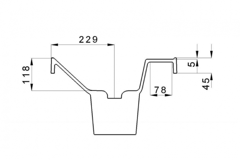 Раковина Madera Classica 120