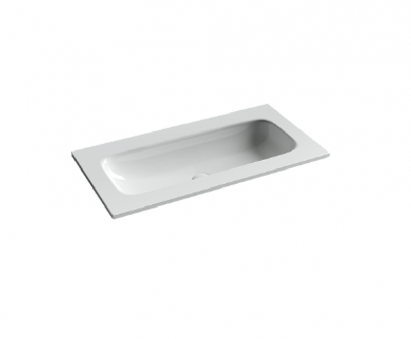 Раковина мебельная Grace прямоугольная 910*457*137, CN7019Wx без отвер. под смеситель, белый