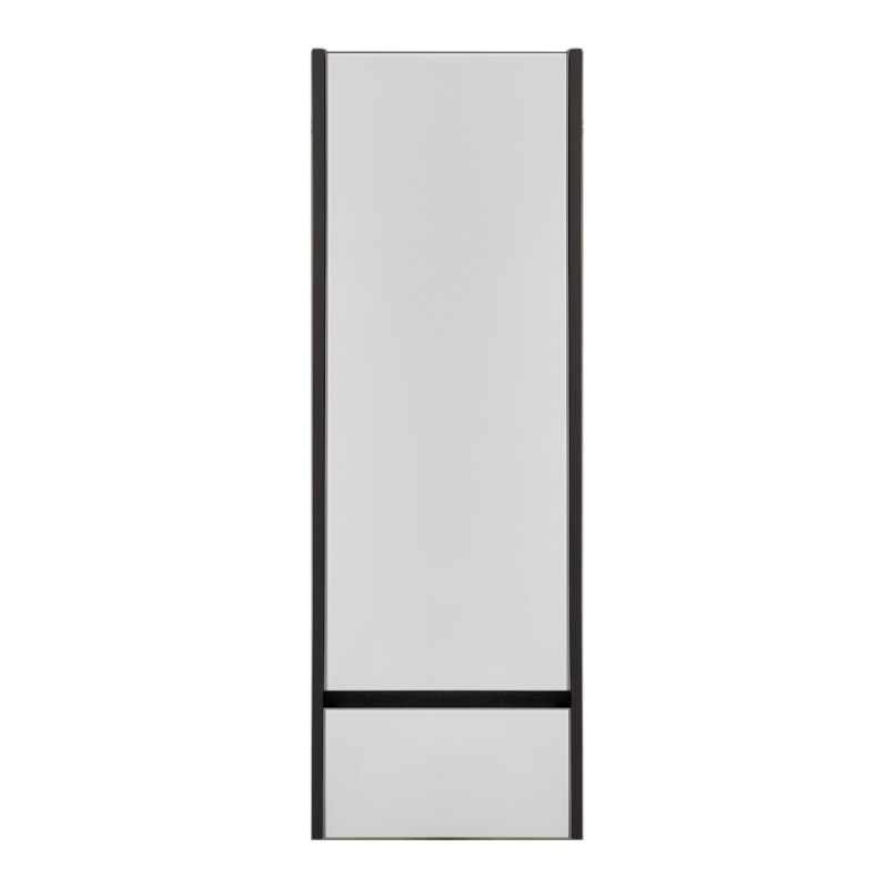 Пенал "Монако" подвесная 36см 1 ящ. PLUS Бетон/Белый Лакобель