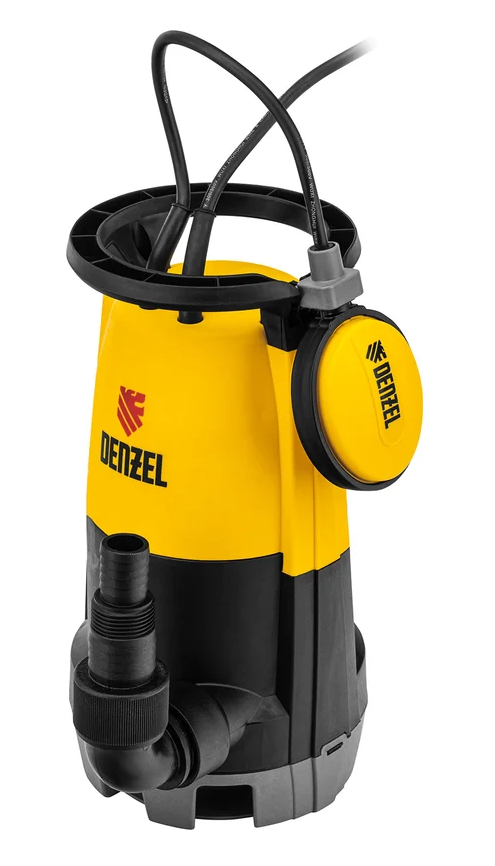 Насос дренажный для чистой и грязной воды DENZEL DP-450S