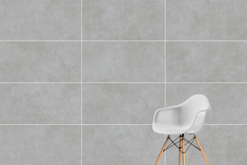 Плитка MicroCement Серый Матовый R10A Ректификат 60X120