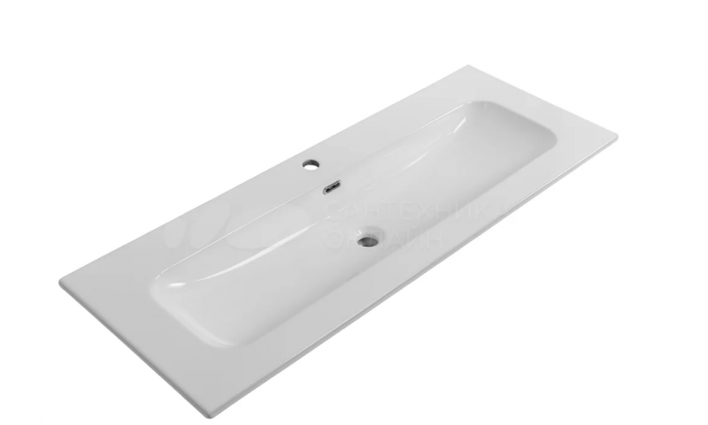 Раковина Cezares Eco 120 белая глянцевая