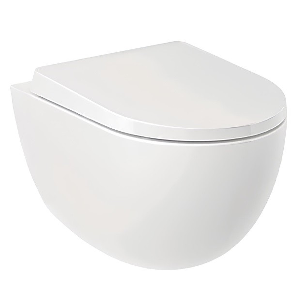 Унитаз подвесной KLUDI RESA D 24WCW0243 Rim (белый)