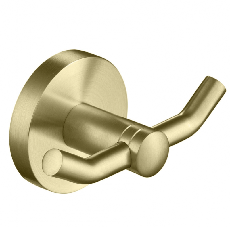 Крючок двойной 13012/17 золото матовое TIMO Saona