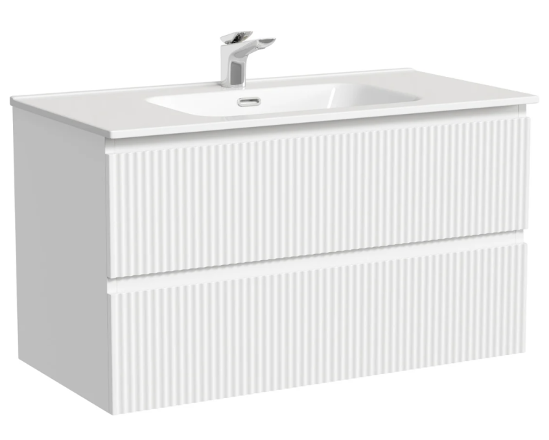 Тумба SANCOS подвесная Snob R 90 (Bianco) SNR90W