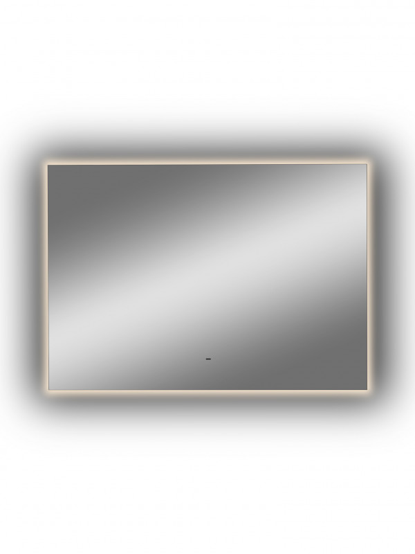 Зеркало "Trezhe Led" 1000х700 с бесконтактным сенсором, теплая подсветка