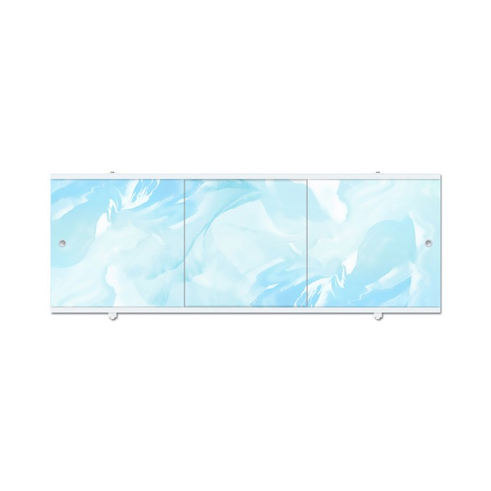 Экран для ванны Премиум А (алюм. профиль) 1,7 голубой