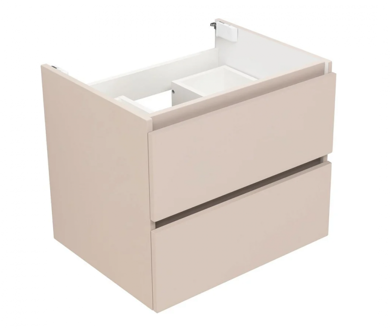 Тумба Вега 60 2 ящ. цв.бежевый