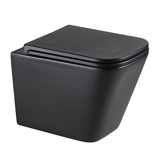 Унитаз LEMARK Florex подвесной безободк с сид мкрлф, Торнадо 3.0 ЧЕРНЫЙ МАТОВЫЙ