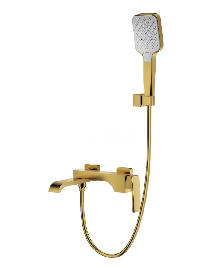 Смеситель для ванны Raglo R02.30.03, сатин золотой