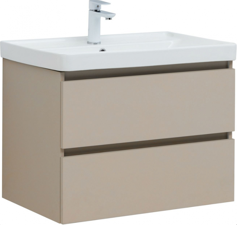 Тумба Вега 2.0 70 2 ящ. цв.бежевый (337942)