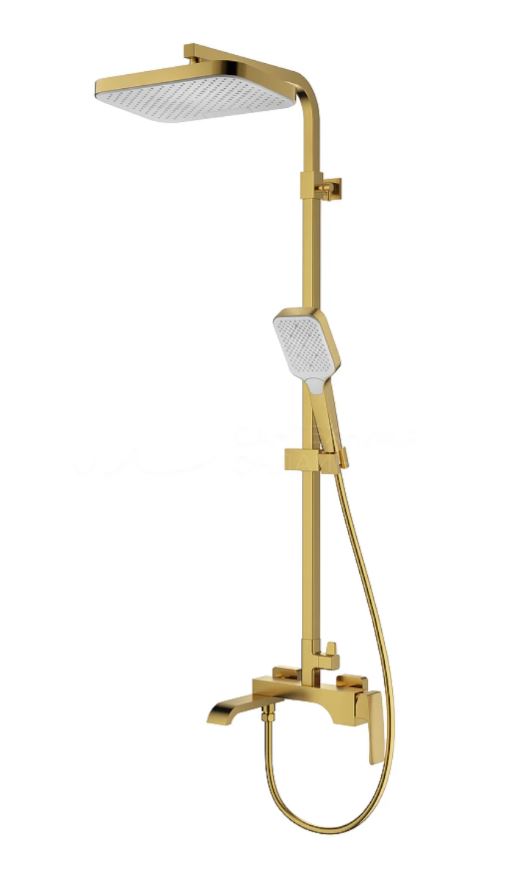 Душевая стойка Raglo R02.24.03 золотой сатин