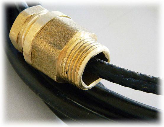 Греющий кабель саморегулирующий SAMREG(17Вт/м. 250м/рул) (для питьевой воды)